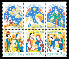 SUÈDE 1988 YT 1496-1501 ** - Unused Stamps