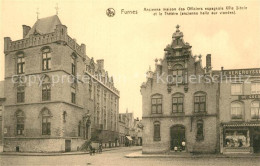 73340408 Furnes Flandre Ancienne Maison Des Officiers Espagnois Et Le Théâtre Fu - Veurne