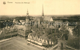 73340403 Furnes Flandre Panorama Eglise Sainte Walburge Furnes Flandre - Veurne