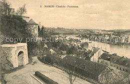 73340397 Namur Wallonie Citadelle Vue Sur La Meuse Et La Ville Namur Wallonie - Namen