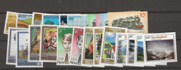 1973 MNH New Zealand Year Collection Postfris** - Años Completos