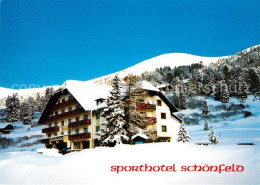 73340288 Schoenfeld Lungau Sporthotel Schoenfeld Winterlandschaft Alpen Schoenfe - Autres & Non Classés