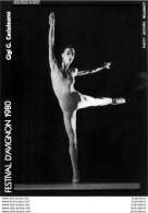 DANSE CLASSIQUE GIGI G. CACIULEANU  FESTIVAL D'AVIGNON 1980 PHOTO ORIGINALE 20 X 15 CM R4 - Sonstige & Ohne Zuordnung