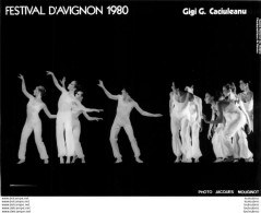 DANSE CLASSIQUE GIGI G. CACIULEANU  FESTIVAL D'AVIGNON 1980 PHOTO ORIGINALE 20 X 15 CM R8 - Andere & Zonder Classificatie