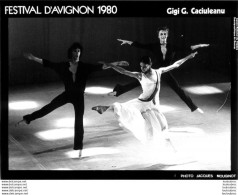 DANSE CLASSIQUE GIGI G. CACIULEANU  FESTIVAL D'AVIGNON 1980 PHOTO ORIGINALE 20 X 15 CM R11 - Other & Unclassified