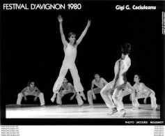 DANSE CLASSIQUE GIGI G. CACIULEANU  FESTIVAL D'AVIGNON 1980 PHOTO ORIGINALE 20 X 15 CM R10 - Otros & Sin Clasificación