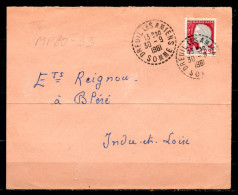 MP80-33 : Dept 80 (Somme) DREUIL LES AMIENS 1961 > Cachet Type B7 - Handstempel