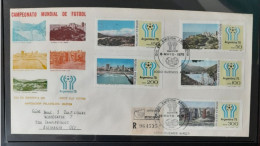 ARGENTINE ARGENTINA FDC 1978 FOOTBALL FUSSBALL SOCCER CALCIO VOETBAL FUTBOL FUTEBOL FOOT FOTBAL - Brieven En Documenten