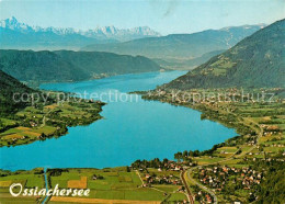 73340200 Ossiachersee Fliegeraufnahme Mit Julische-Alpen Steindorf Stiegl Bodens - Andere & Zonder Classificatie