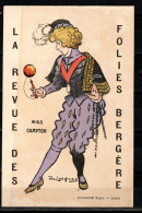 75 LA REVUE DES FOLIES BERGERES MISS CAMPTON DE LOSQUES - Parigi By Night