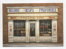 - CPM PEINTURE - ANDRÉ RENOUX : BEURRE - OEUFS - FROMAGES - Editions André Roussard RF5 - - Malerei & Gemälde