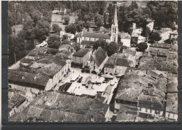 24 - EYMET - Vue Aérienne - Place Gambetta - Eymet