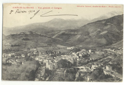 66/CPA - Amélie Les Bains - Vue Générale Et Le Canigou - Amélie-les-Bains-Palalda