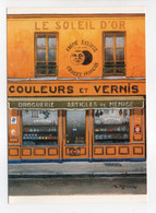 - CPM PEINTURE - ANDRÉ RENOUX : COULEURS ET VERNIS - Editions André Roussard RF 66 - - Schilderijen