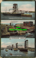 R620540 Immingham Dock. Jay Em Jay Series. 1913. Multi View - Mundo