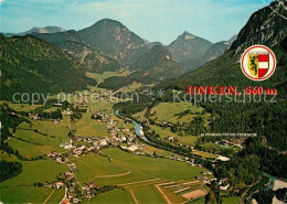 73340077 Unken Erholungsort An Der Saalach Alpenpanorama Fliegeraufnahme Unken - Autres & Non Classés