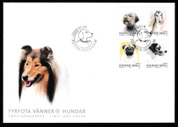 SUÈDE 2008 Enveloppe Illustrée YT 2600-2603 - FDC