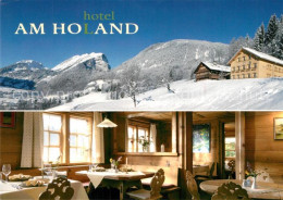 73340026 Au Bregenzerwald Hotel Am Holand Restaurant Winterpanorama Au Bregenzer - Other & Unclassified