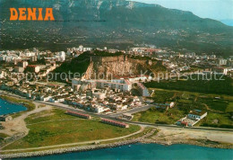 73340009 Denia Pueblo Y Castillo Vista Aérea Denia - Other & Unclassified