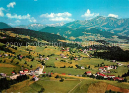 73339969 Langenegg Luftkurort Bregenzerwald Fliegeraufnahme Langenegg - Sonstige & Ohne Zuordnung