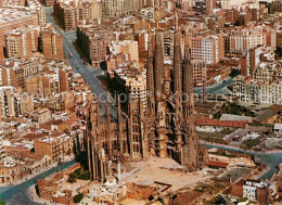 73339861 Barcelona Cataluna Sagrada Familia Vista Aérea Barcelona Cataluna - Andere & Zonder Classificatie