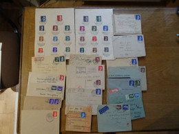 ALLEMAGNE Lot De  Lettres IIIème Reich Effigie Hitler Voir Scans - Lituanie