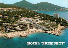 73339552 Dubrovnik Ragusa Hotel President Strand Kueste Fliegeraufnahme Dubrovni - Croatie