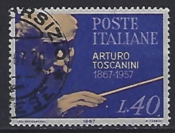 Italy 1967  Arturo Toscanini (o) Mi.1223 - 1961-70: Gebraucht