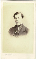 Photo CDV - Portrait De Mr M. Bellot Le 20 Juillet 1864 Par Photographe Gustave à Le Mans - Bon état - Ancianas (antes De 1900)