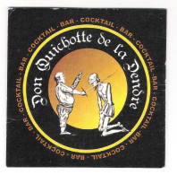 Sous Bock Don Quichotte De La Dendre - Bar Cocktail Ath - Beer Mats