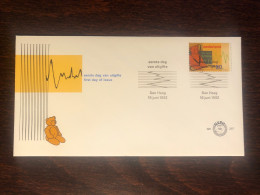 NETHERLANDS  FDC COVER 1992 YEAR  HEART CARDIOLOGY HEALTH MEDICINE STAMPS - FDC