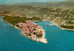 73339456 Rab Croatia Landzunge Hafen Fliegeraufnahme Rab Croatia - Kroatien