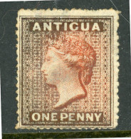 -1863-Antigua-"Queen Victoria" MH (*) - 1858-1960 Colonia Britannica