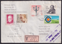 Germany, BRD 1980, Offenbach Nice Value Letter To Yugoslavia - Andere & Zonder Classificatie