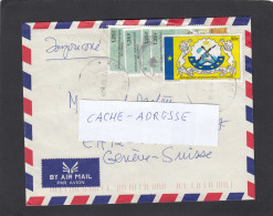 LETTRE DE KINSHASA POUR LA SUISSE,1998. - Lettres & Documents