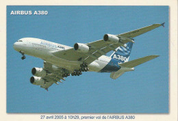 CPM - Prototype De L'Airbus A380 - 1946-....: Moderne