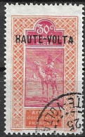 ALTO VOLTA - 1922 - CENT. 30 - USATO (YVERT 28 - MICHEL 21 ) - Used Stamps