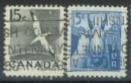 CANADA - 1953, STAMPS SET OF 2, USED. - Usati