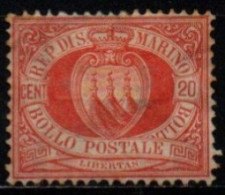 SAINT-MARIN 1877-90 * PLI-CREASE - Nuevos