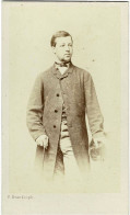 Photo CDV - Portrait Debout De Mr M. Bellot Le 15 Novembre 1865 Par Photographe F. Brandseph à Stuttgart - Bon état - Alte (vor 1900)