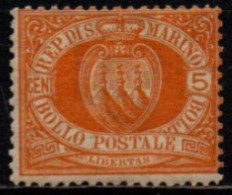 SAINT-MARIN 1877-90 * - Ungebraucht