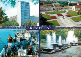 73338956 Klaipeda Hafen Brunnen Park Lenin-Denkmal  Klaipeda - Lituania