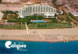 73338955 Rhodos Rhodes Aegaeis Fliegeraufnahme Hotel Calypso Strand Rhodos Rhode - Griechenland