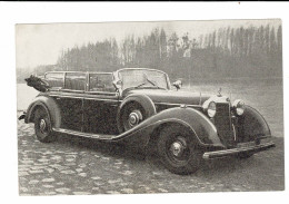 Exposition De Trophées Au Profit D'oeuvres Sociales Et De Bienfaisance. Puissante Voiture De Parade Allemande à Super-bl - Turismo