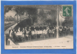 28 EURE ET LOIR - BONNEVAL Concours De Gymnastique Du 28 Juin 1914, Le "Sokol" Déjeûne - Bonneval