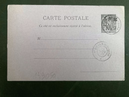 CP EP 10 Surch. SPM OBL.11 NOV 92 ST PIERRE-MIQUELON - Storia Postale