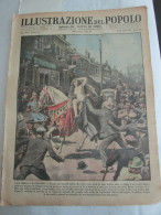 # ILLUSTRAZIONE DEL POPOLO N 29 /1938 LADY GODIVA PRESSO LONDRA / POMPIERI A BUENOS AIRES / CONGO - First Editions