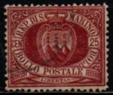 SAINT-MARIN 1877-90 O - Used Stamps
