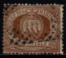 SAINT-MARIN 1877-90 O - Usados