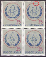 Yugoslavia 1961 - Nuclear Electronic Conference - Mi 942 - ERROR - MNH**VF - Nuovi
